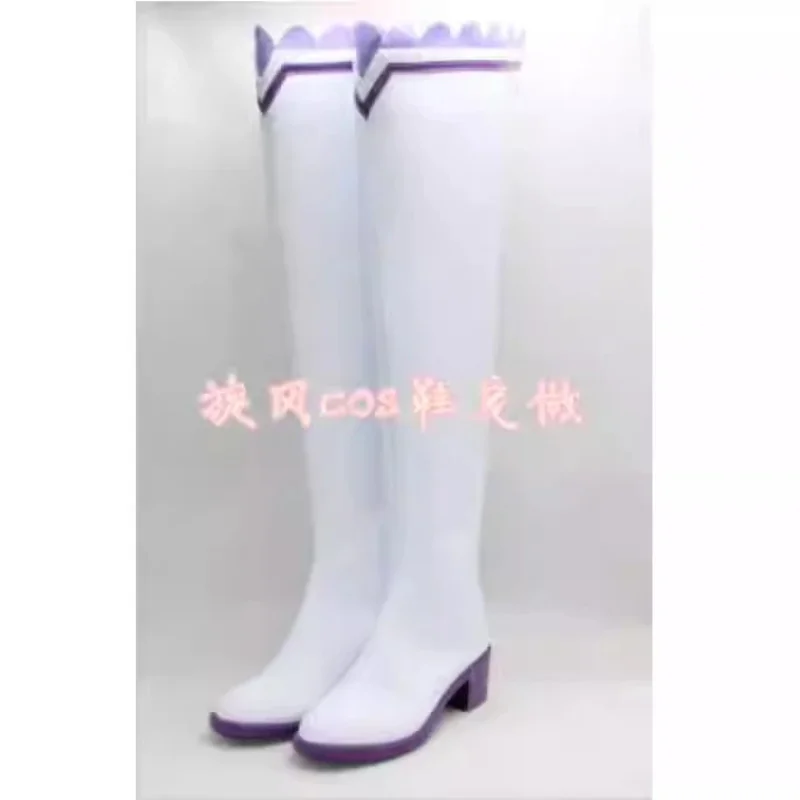 

FC6Anime Emilia Cosplay Shoes High Sole Sandals Boots Women Men Halloween Carnival Disguise Roleplay Props@FC8！