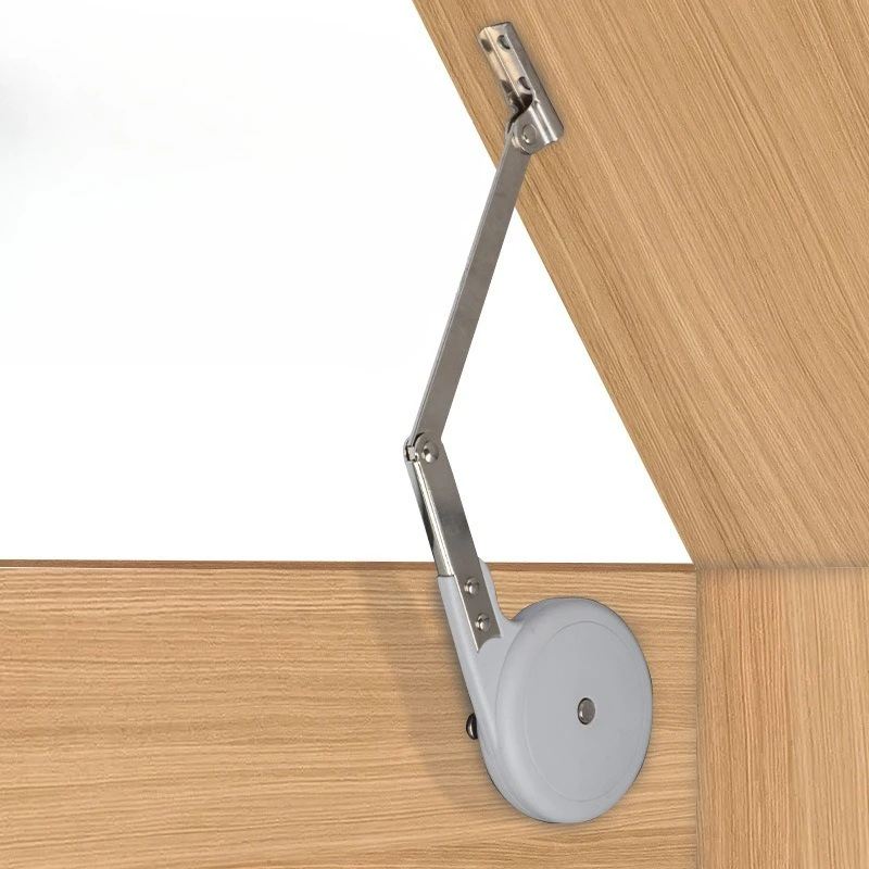 Support Hinge 6N/6kg Heavy Duty Toys Box Hinges Lid Stay Soft Closing Cabinet Hinges for Cedar Storage Trunk Benches