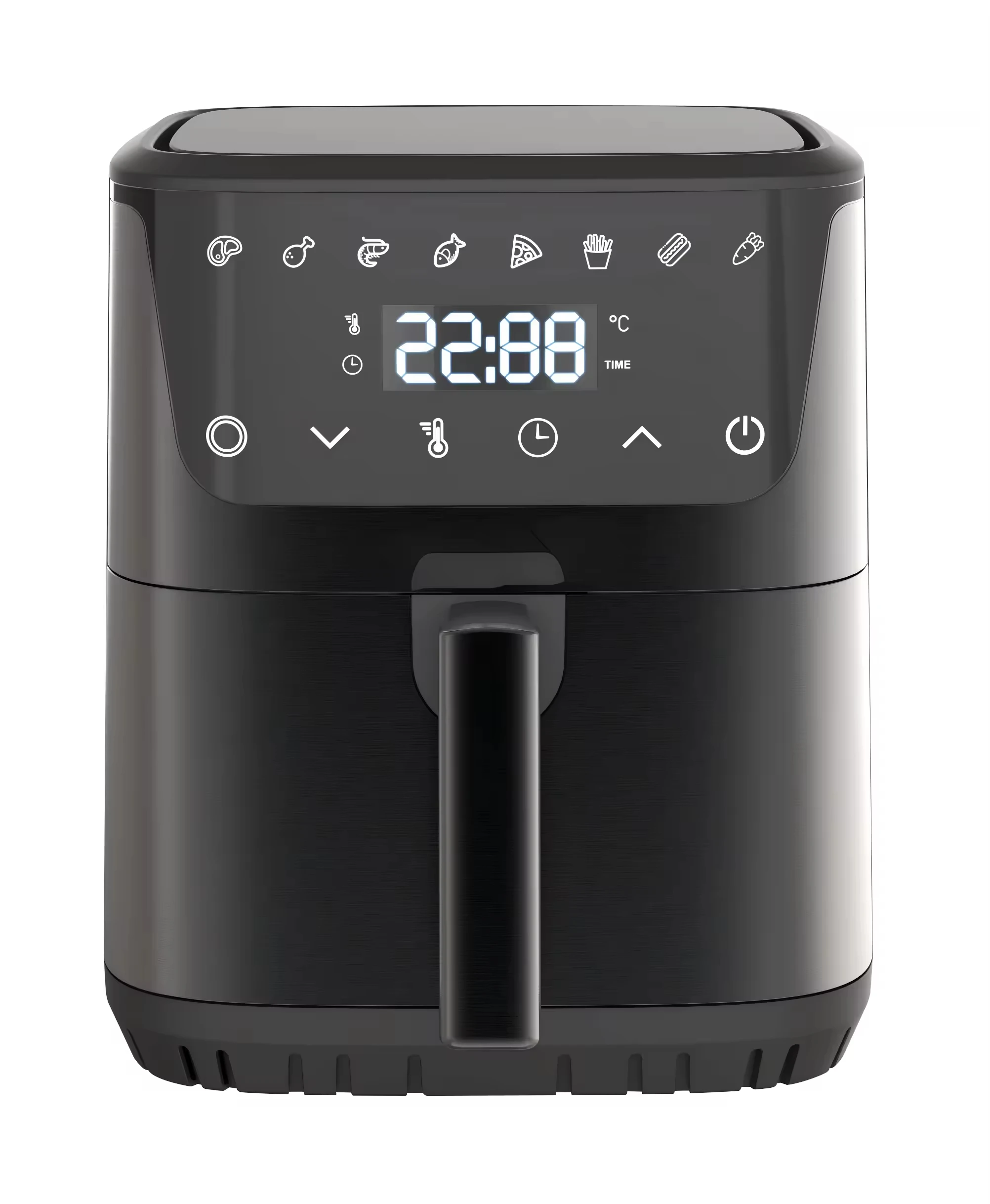 

2026 New Model Multi-functionalNew Oil-free Multi-function Smokeless Digital Control Smart 6.5L Air Fryer for Home Kitchen