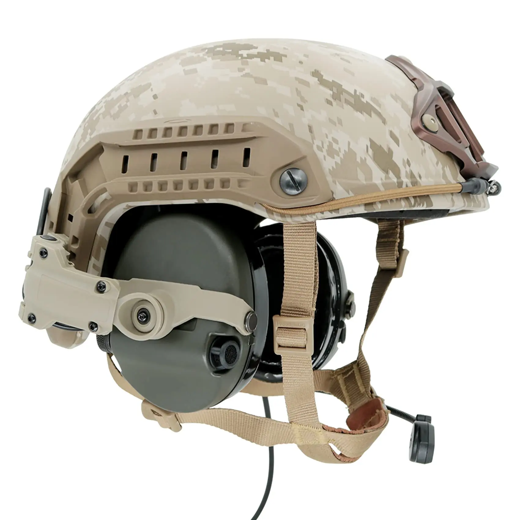 하이어젤 ARC 레일 어댑터 (소딘 슈프림 프로 X 전자 청력 보호 장치 호환)