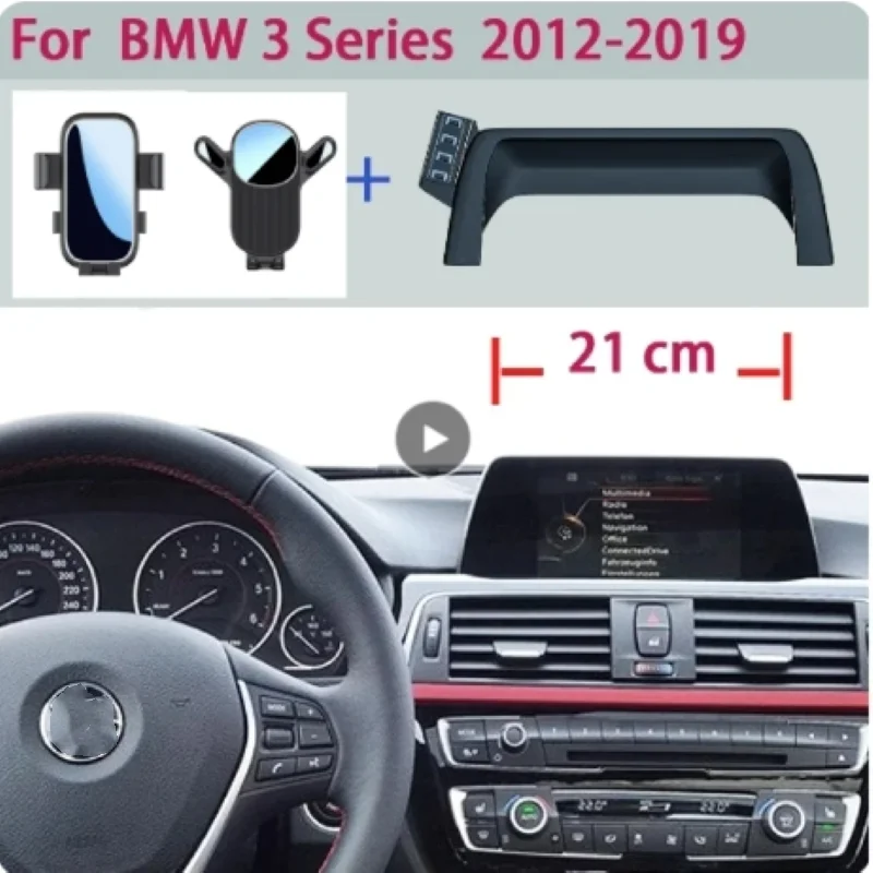 

Для BMW 3 серии F30 F31 2012 2013-2017 2018 2019 автомобильное крепление для телефона 6,5 "стационарная Подставка для зарядки с экраном Автомобильный держатель для телефона