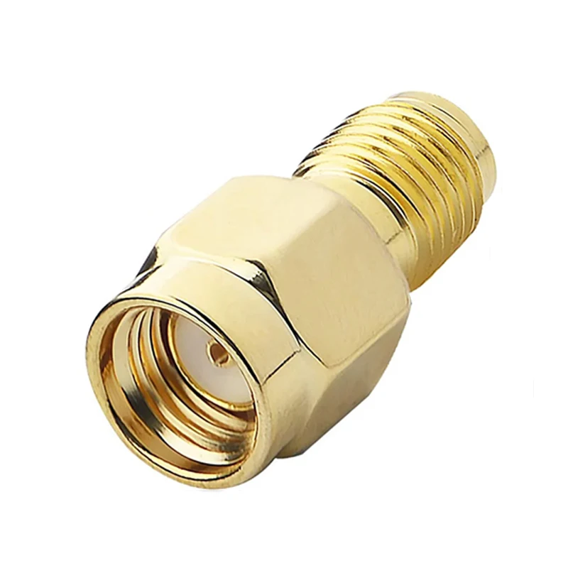 1PC SMA Male Female Connector RP-SMA Male to SMA Female RF Adapter RP SMA J - SMAK Gold Plated Copper Adapters