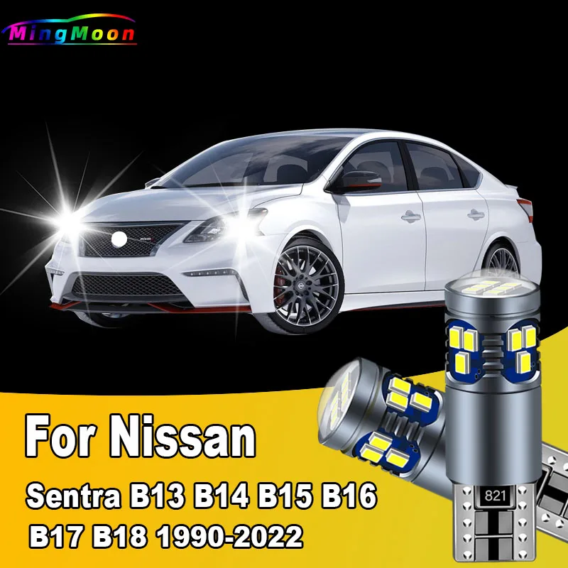 مصابيح ليد مصباح داخلي لنيسان سنترا ، أضواء ، T10 ، B13 ، B14 ، B15 ، B16 ، B17 ، B18 ،-يللي ، يللي ، من ، من ، إلى ، 2 أو #1