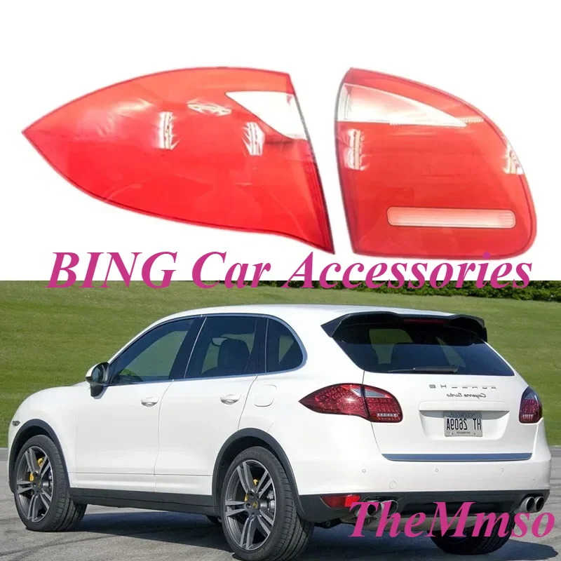 

car accsesories For Porsche Cayenne 2011 2012 2013 2014 Tail Lamp Cover Rear Signal Parking Lights Shell Original Lampshade