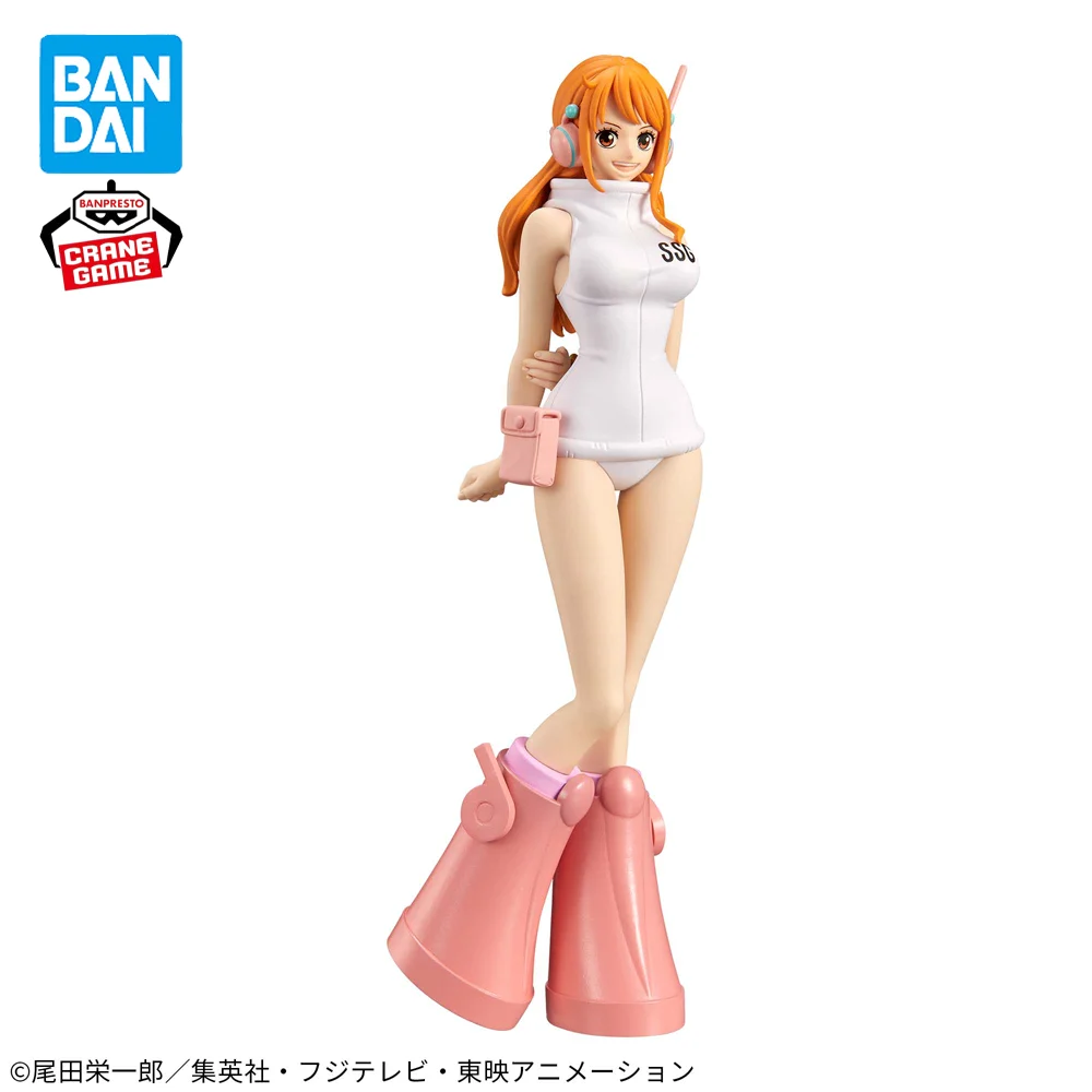 In Stock Original BANPRESTO DXF THE GRANDLINE SERIES One Piece Future Island Nami Figure Anime Model Genuine Boxed Toy