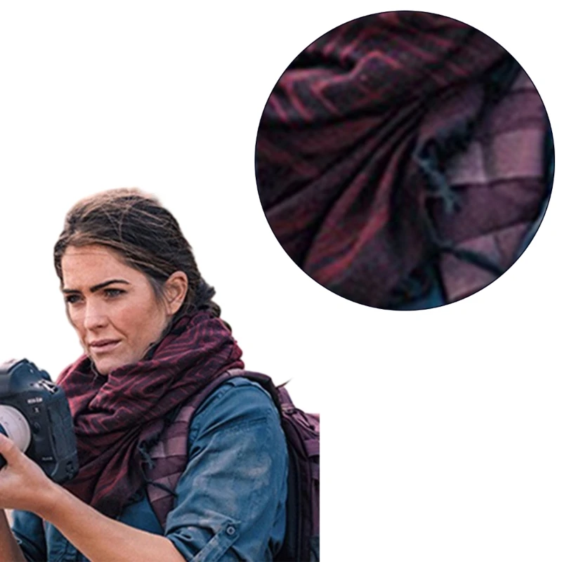 Foulard, polyvalent tendance, adapté aux tenues quotidiennes aux activités plein air