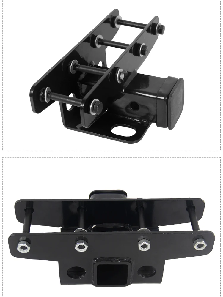 Modification of 2-inch square mouth base For Jeep Wrangler JK/JL 4x4 off road accessories Convenient to use trailer hook device