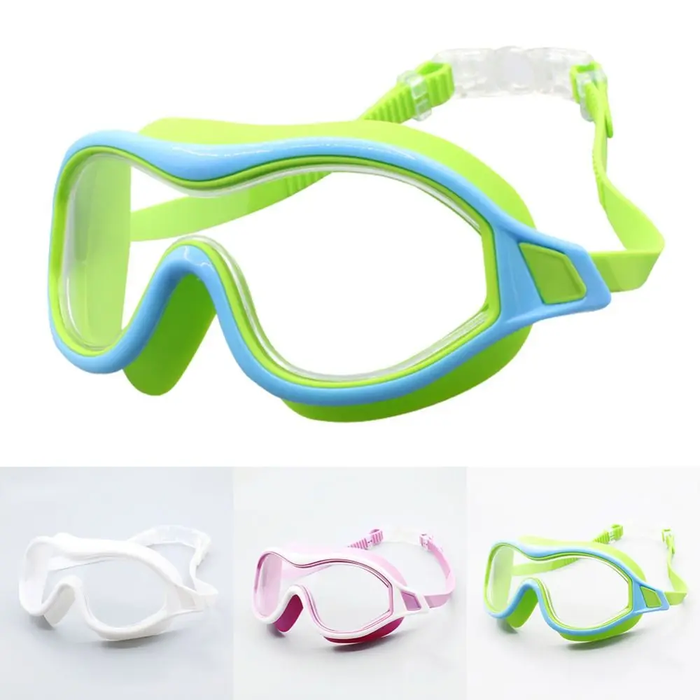 

Waterproof Anti-fog Swimming Goggles Wide View High Definition Eyeglasses Big Frame Swimming Equipment Swim Eyewear Unisex