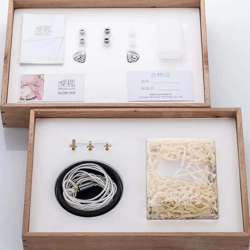 Moondrop Beautiful World Flagship Dynamic Earphone Seventh Anniversary Edition IEMs Hifi Music Monitor Studio Bass 0.78 2Pin