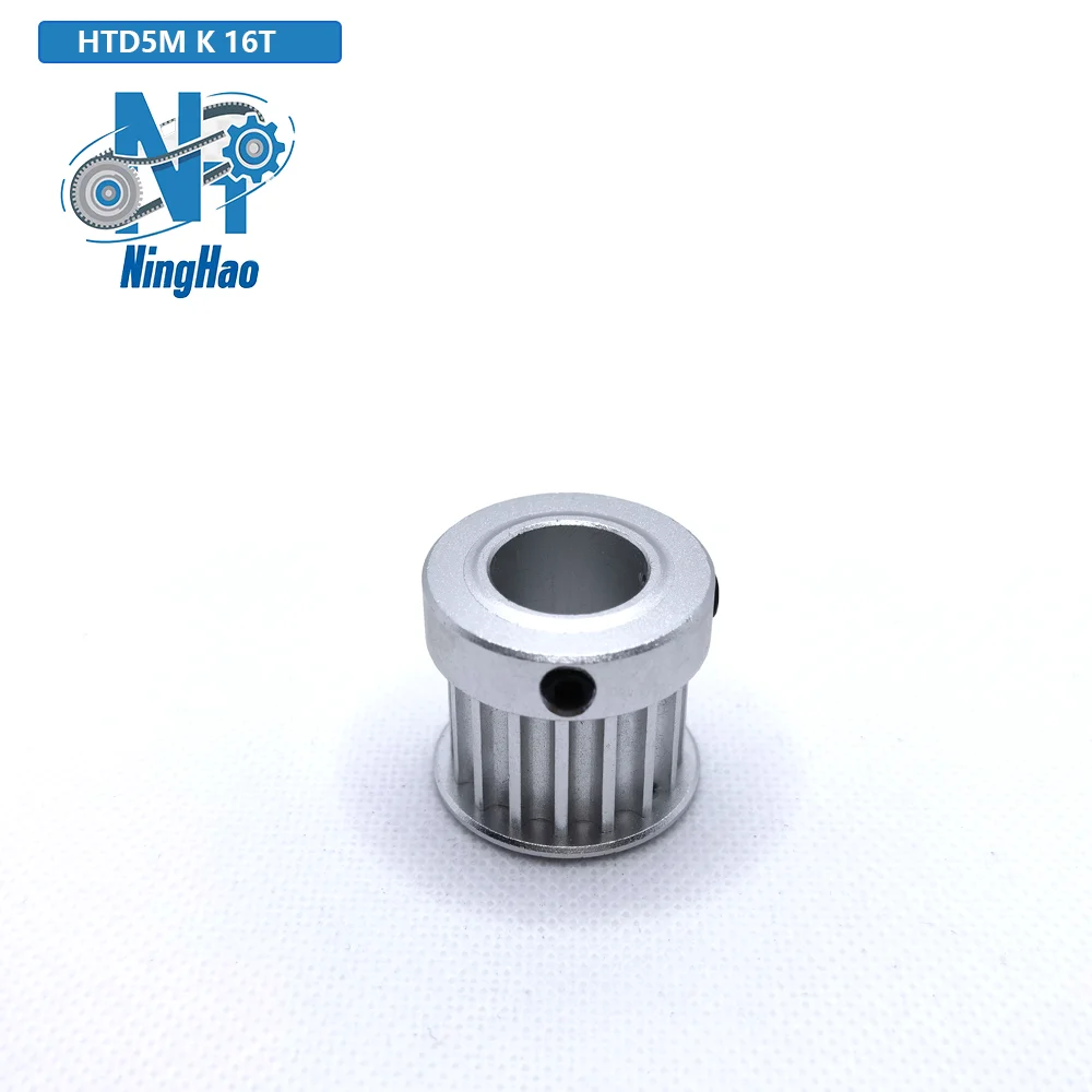 HTD 5M 16T Timing Pulley Belt Width 15/20/25mm Bore 8/10/12/12.7/13/14/15/16mm 16Teeth K-type Synchronous Wheel For 3D Printers
