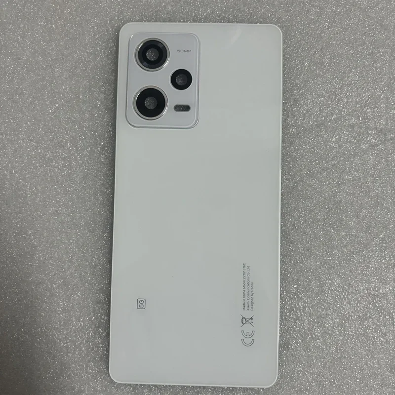 

Задняя крышка, стекло для Redmi Note 12 Pro 5G 22101316 C 22101316 I, замена задней панели корпуса с объективом