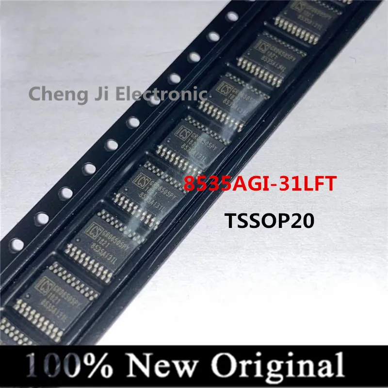 5PCS/Lot 8535AGI-31LFT、8535AGI-01LFT、code 8535AI31L/8535AI01L、TSSOP20、Clock buffer driver