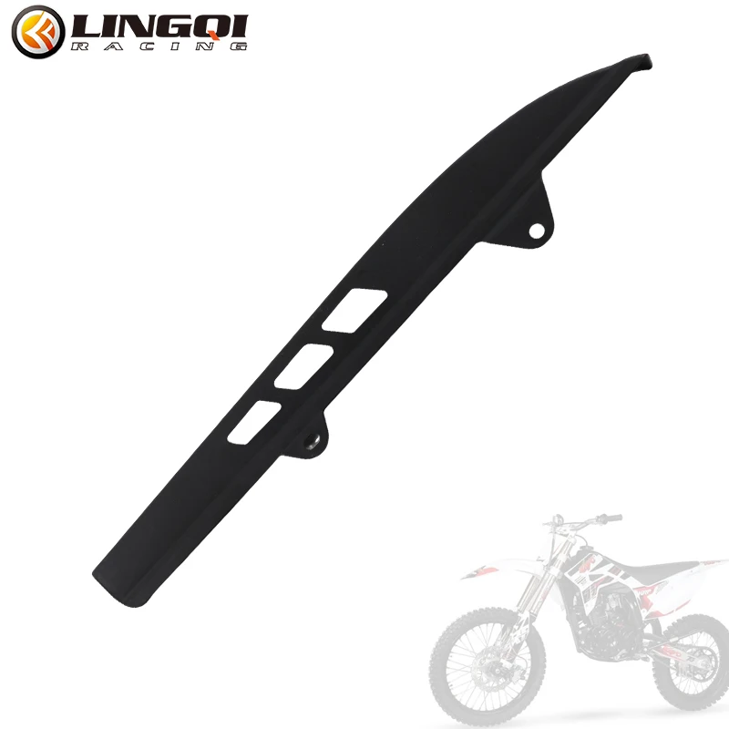 LINGQI RACING Plastic Slider Guide Front Chain Sprocket Cover For Cross-country Motorcycle KAYO T4 T2 T6 250cc Accessories