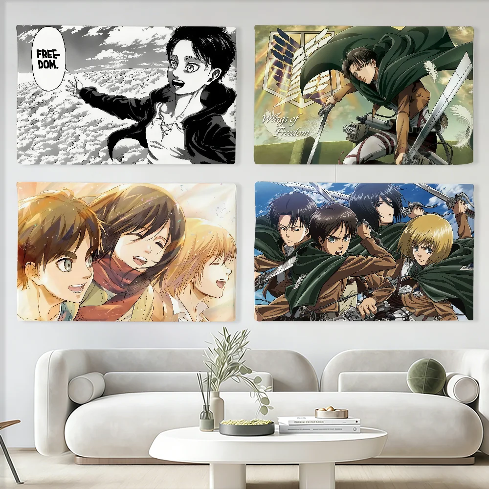 Outdoor Adventure Club - Adventure anime A-Attack on T-Titan flag