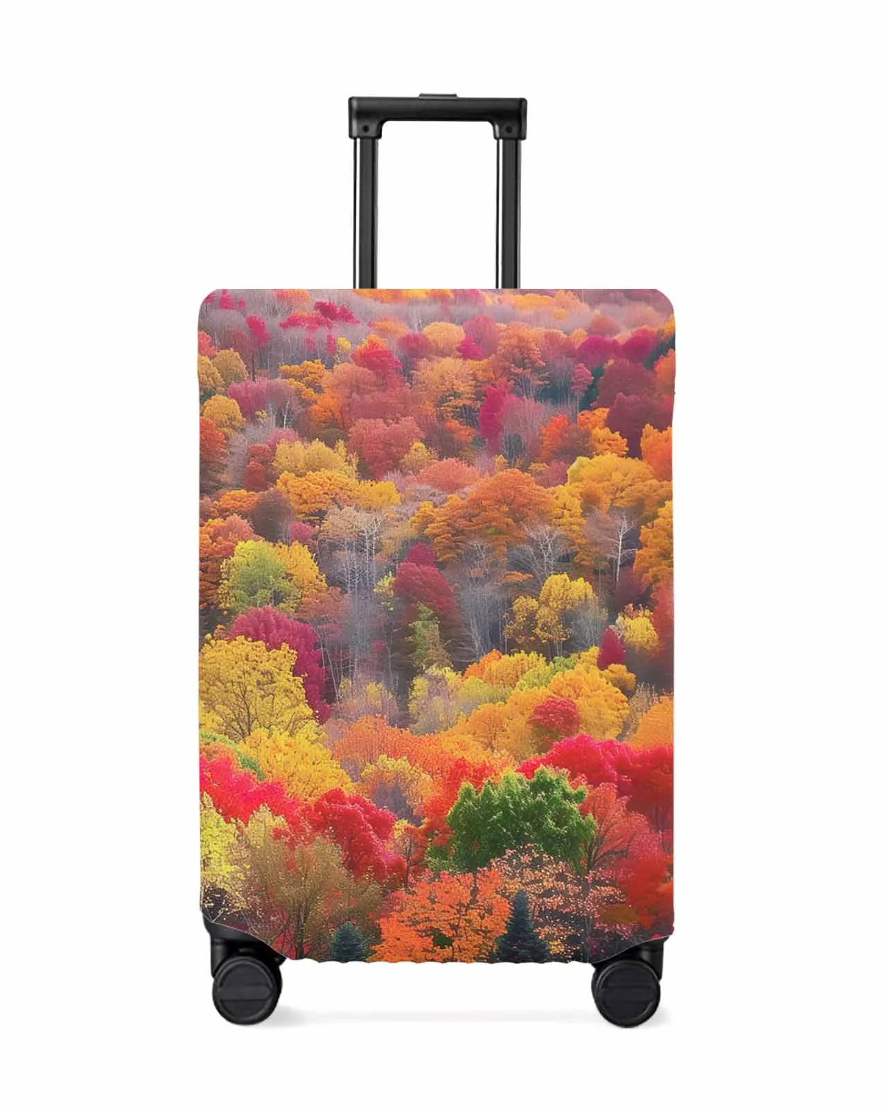 

Autumn Sunset Forest Luggage Cover Elastic Baggage Cover For 18-32 Inch Suitcase Case Dust Cover