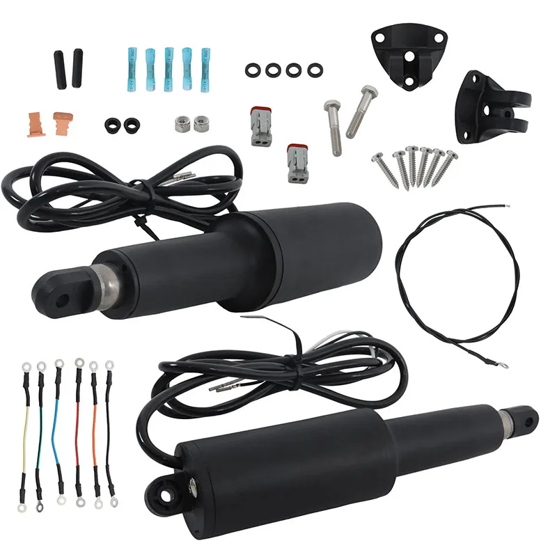 Boat Electric Retrofit Kit Actuator 12 Volt For Bennett Trim Tabs OE:15064-001