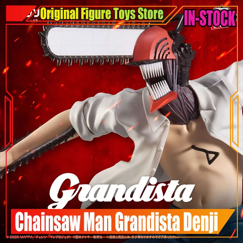 

Genuine Chainsaw Man Grandista Denji Reze Anime Figure PVC Theatrical Version Anime Figure Model Garage Kit Collection Toys Gift