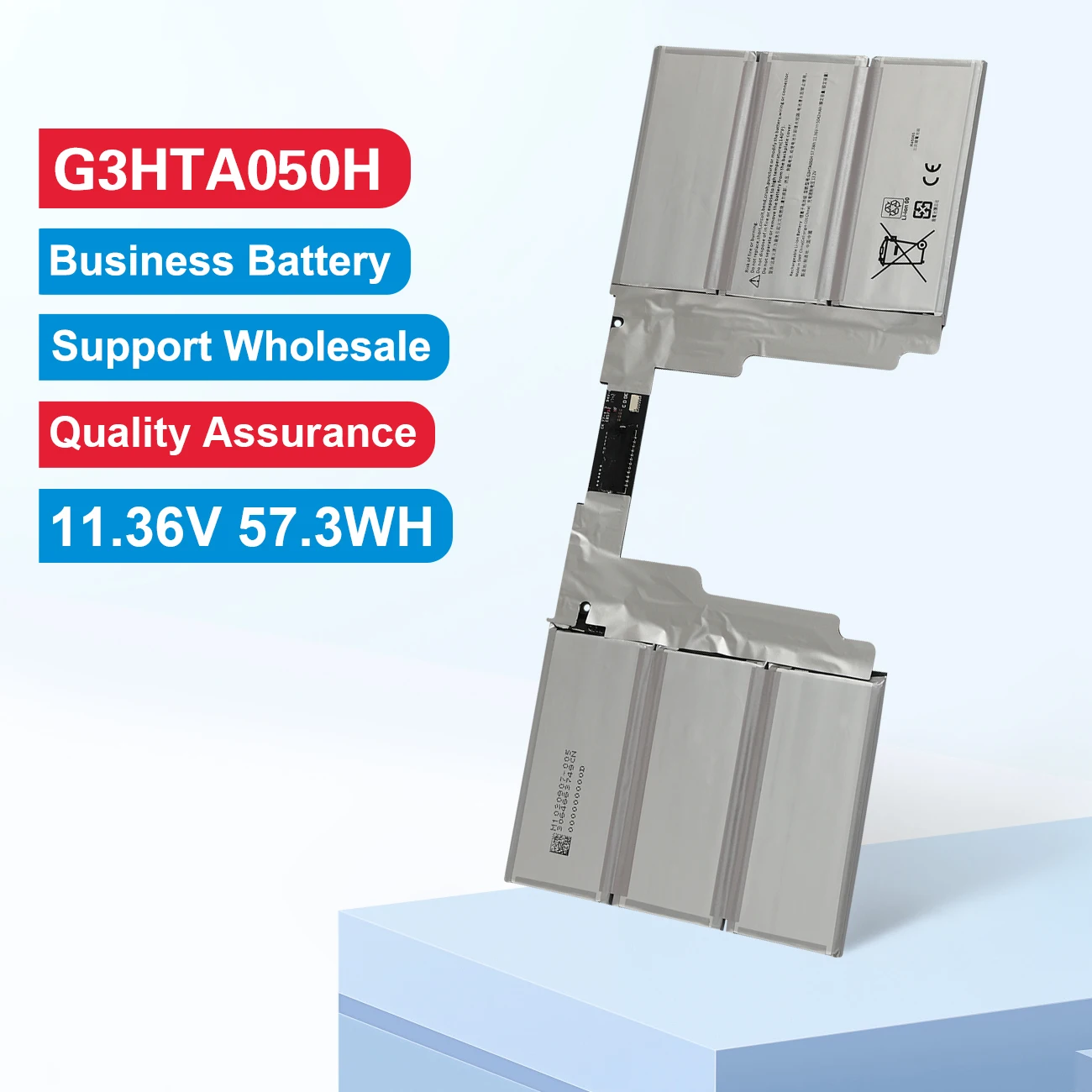 

Kingsener G3HTA049H Keyboard battery For Microsoft Surface Book 2nd Gen 13.5" 1835 G3HTA050H 11.36V 59.4Wh 5218mAh