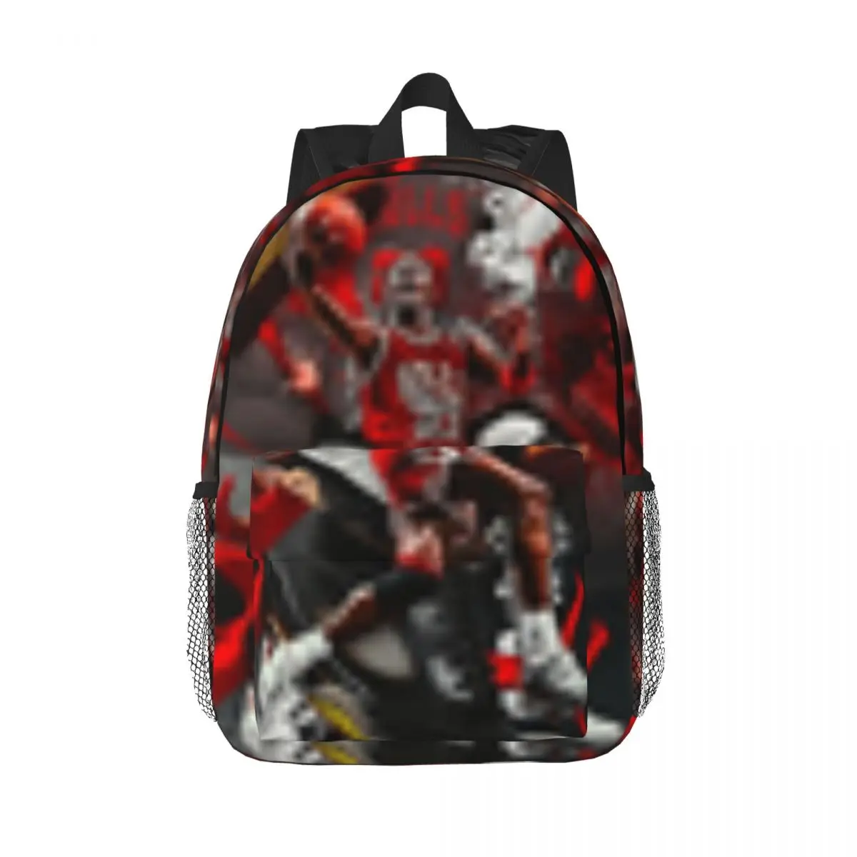 Mochila escolar informal ligera con estampado de j-jordan, bolsa de baloncesto para la escuela, al aire libre, compras, oficina, 15 pulgadas