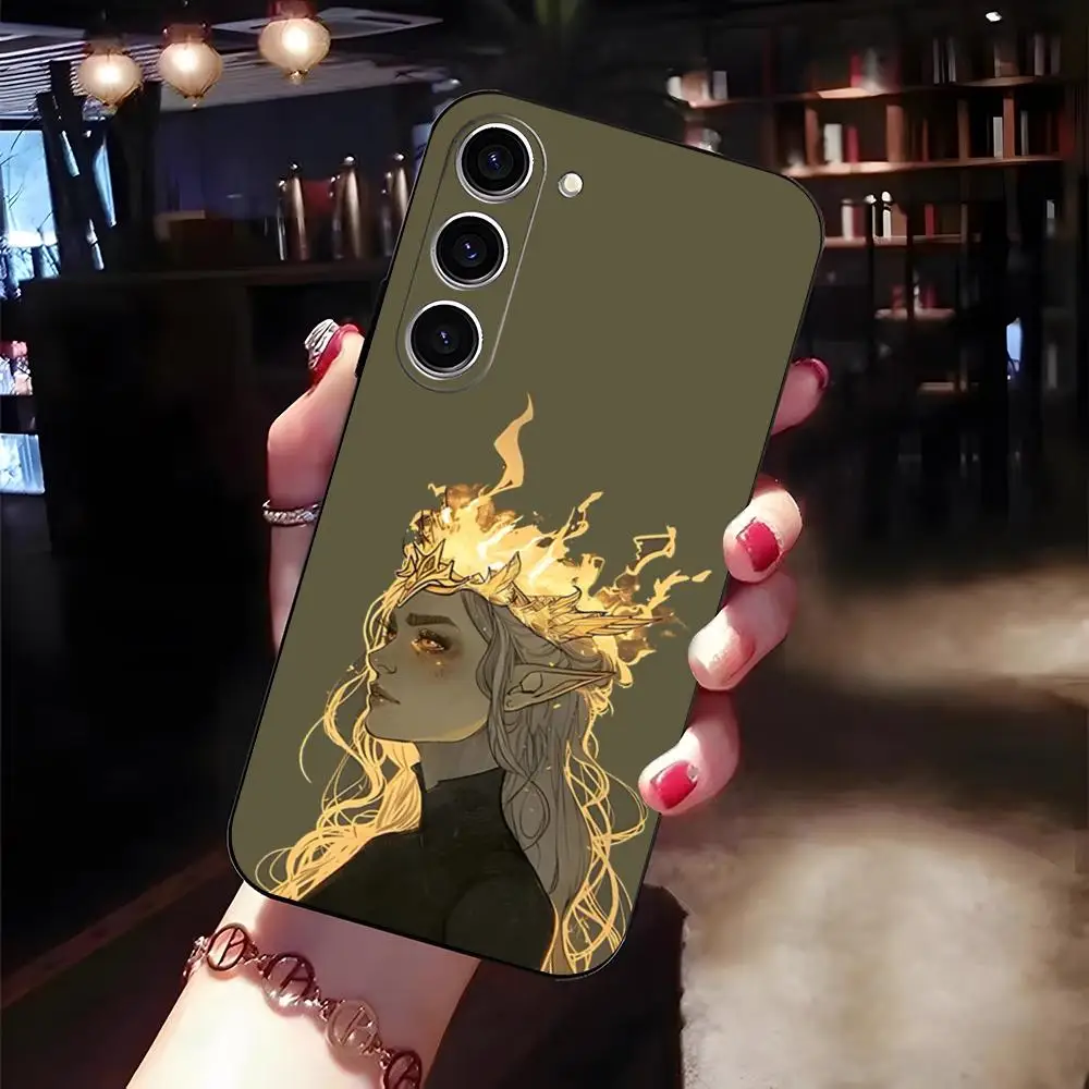 T-Throne Of Glass Phone Case For Samsung S26 S25 Plus S20 S20 Plus S22 Ultra S23 FE S21 Plus S21 Ultra Soft Cover