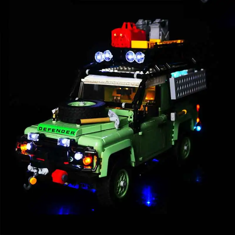 High-Grade DIY LED Lighting Set for Lego Bricks 10317  Defender 90(Only Led Light,Without Blocks Model)