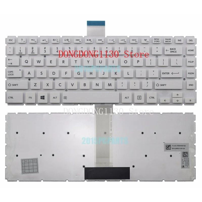 D Новый Белый ДЛЯ Toshiba Satellite L40-B L40D-B L40DT-B L40T-B Клавиатура США без подсветки D Новый Белый ДЛЯ Toshiba Satellite L40-B L40D-B L40DT-B L40T-B Клавиатура США без подсветки