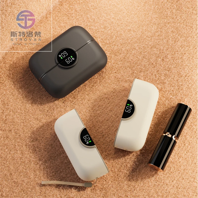 

Outdoor Portable Hand Warmer with Adjustable Thermostat USB Rechargeable 3000mAh Battery for Car & RV Use