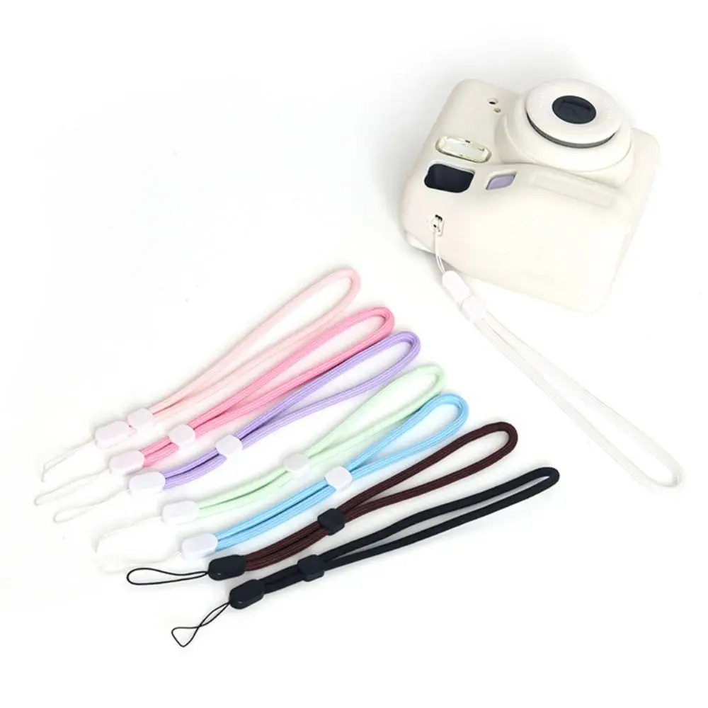 Portable Adjustable Camera Wrist Strap Multicolor Multi-functional Wristband Anti-fall Universal Camera Rope