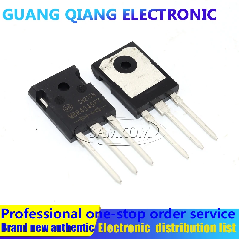 1PCS MBR4045PT DIODE ARRAY SCHOTTKY 45V TO247AD