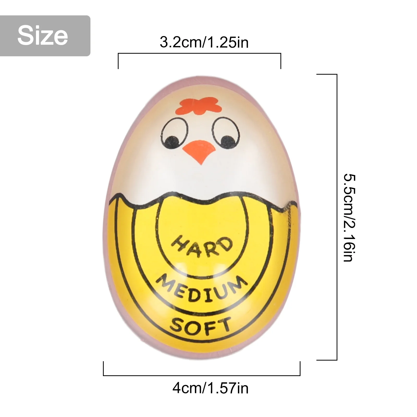 Practical New Egg Timer Egg Timer Reusable Design Exquisite Workmanship Hard Boiled Interesting For Boiling Eggs