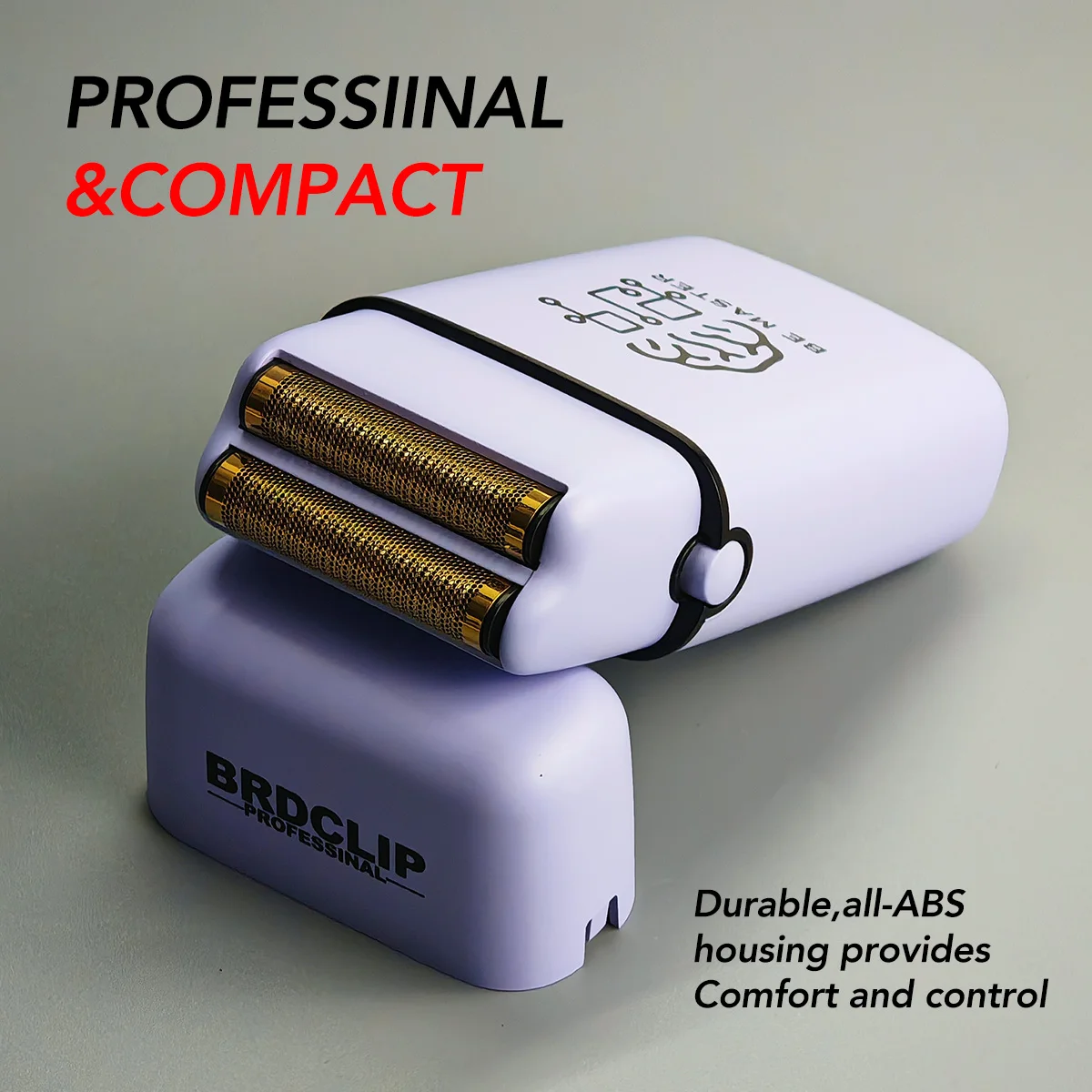 جديد 2026 المهنية BRDCLIP 10000 دورة في الدقيقة مزدوجة احباط ماكينة حلاقة BRD609 الكهربائية اللحية الشعر المتقلب آلة قطع الشعر الحلاق المقص #3