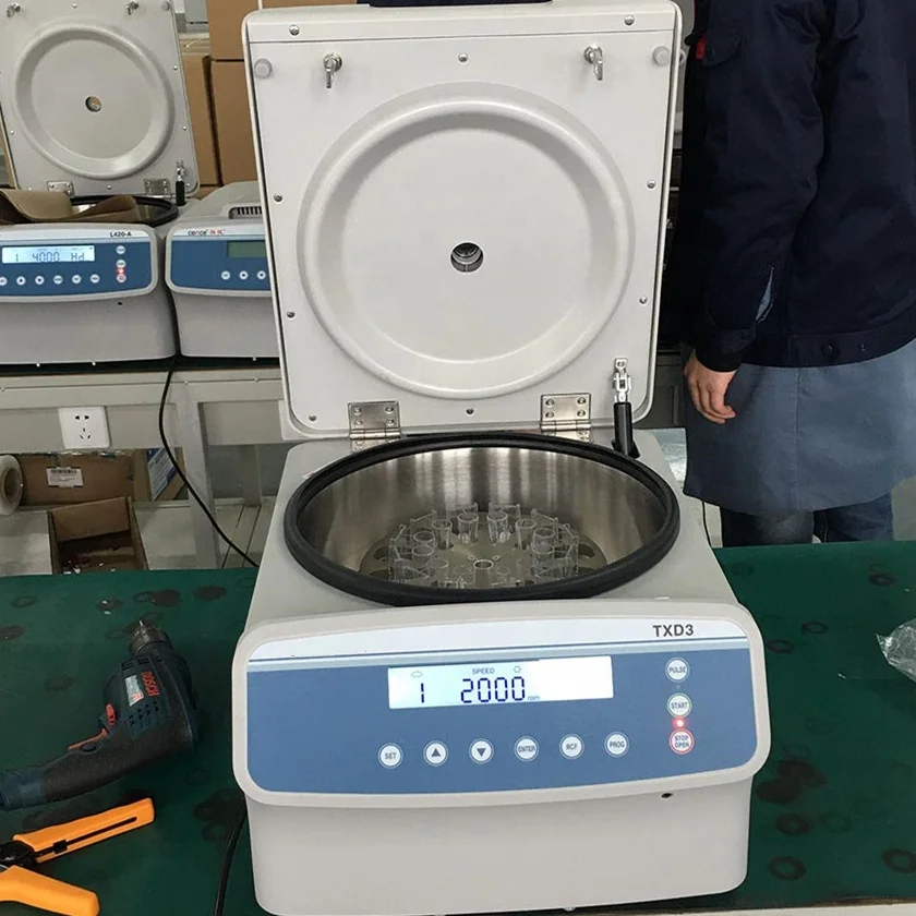 TXD3 Superior Quality New Desktop Electric LCD display Cell Smear Lab Therapy Centrifuge Machine