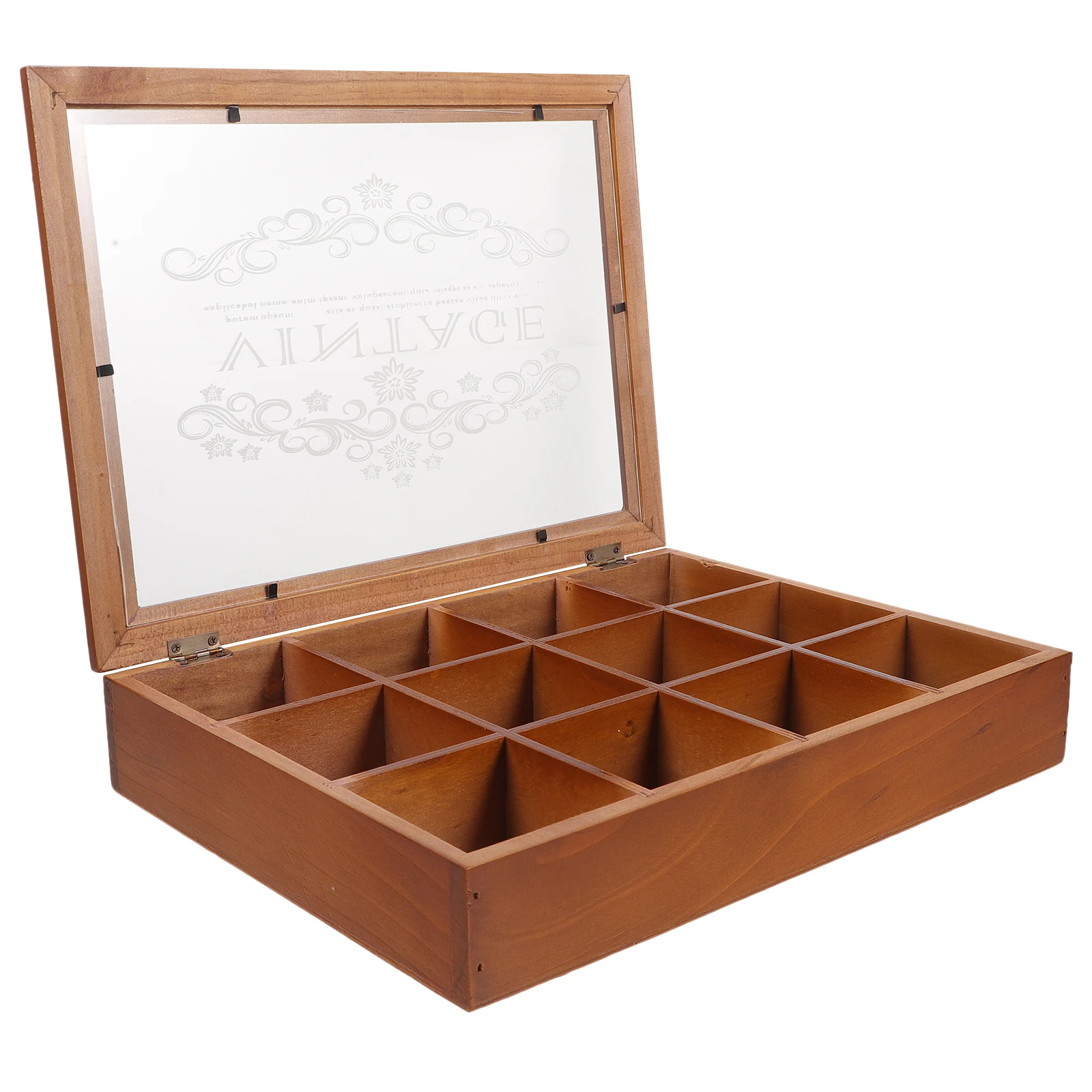 

Wooden Storage Box Bangle Organizer Trinket Boxes Sundries Case Jewelry Container Vintage Holder Display