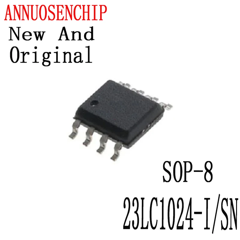 5PCS 10PCS New And Original 23LCBI/SN 23LC1024 23LCBI SOP-8 23LC1024-I/SN