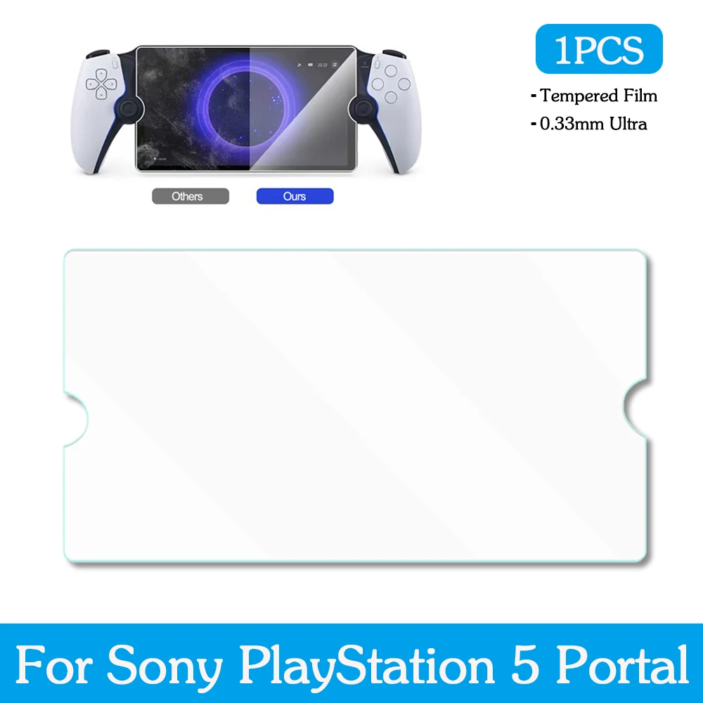Coque de protection transparente pour PS5 Portal Sleeve Skin, Anti-rayures, Déterminer la housse de 