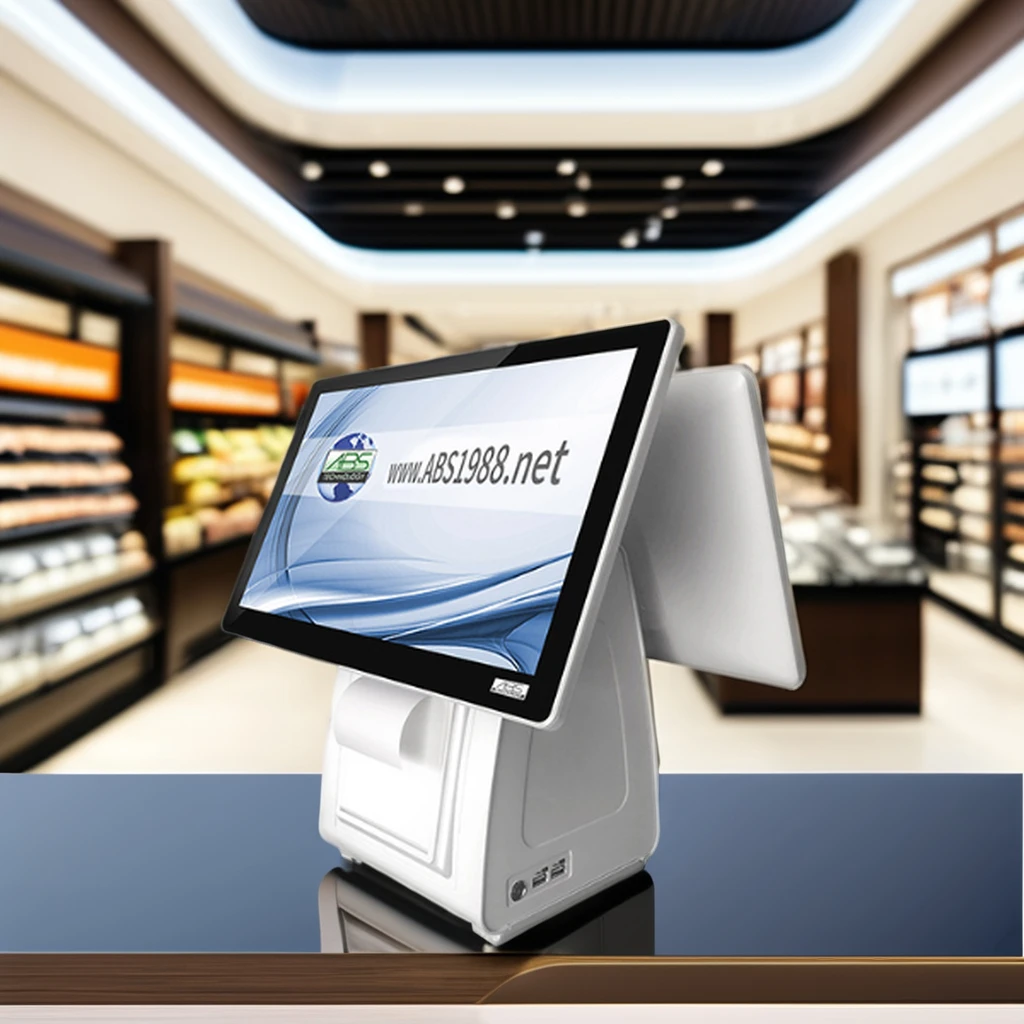 ATV&UTVABS ABS6000 Best Selling Metal Shell Cash Register POS Systems for Hotels Retail Stores Windows 7/10 1920x1080 Resolution