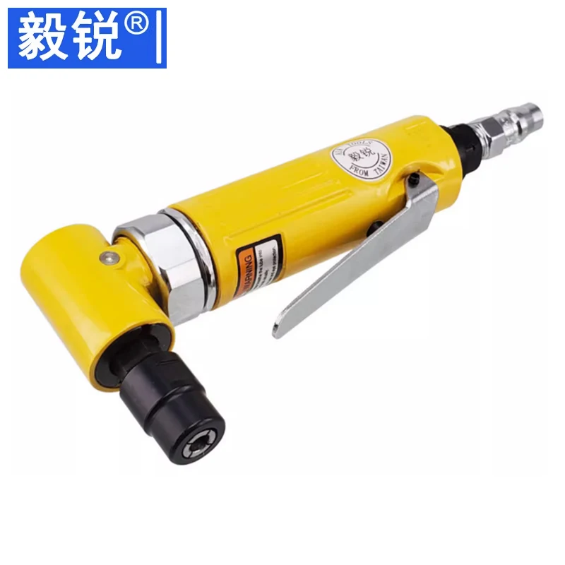 Yirui AT-7034 Elbow Pneumatic Grinder Tire Repair Grinding Wheel Grinder Air Grinder Right Angle Air Grinder