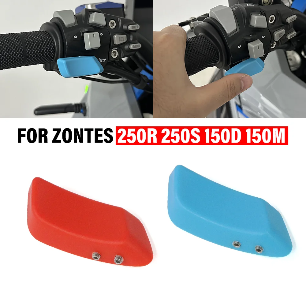 

FOR ZONTES 250S 250R 150D 150M Motorcycle Turn Signal Switch Button Extended Universal Extension Lengthened Button Caps Cover