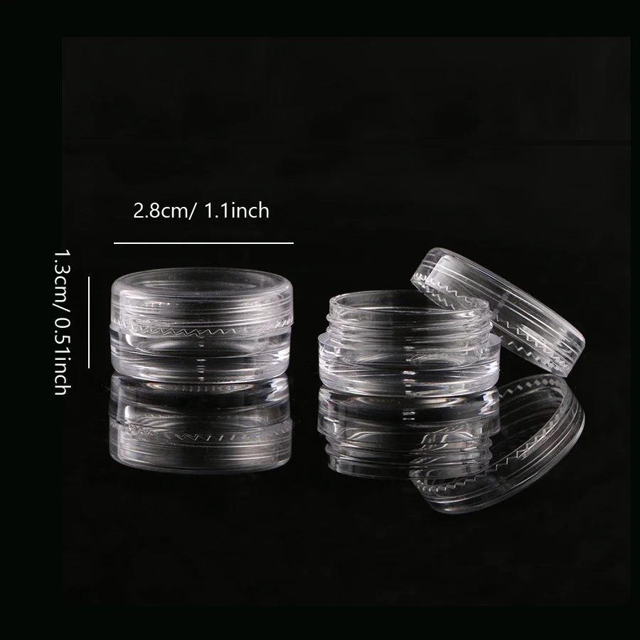 กล่องจัดระเบียบอุปกรณ์ทำเล็บ 12 ช่อง สำหรับใส่เพชร ลูกปัด เครื่องประดับ กล่องเก็บของพลาสติกใสสำหรับอุปกรณ์เสริมความงาม