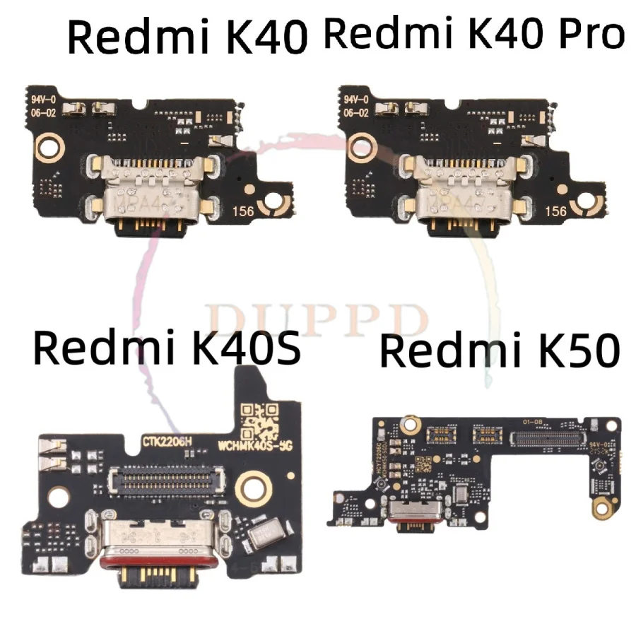 USB Power Charger Charging Port Board Dock Connector Flex Cable For Xiaomi Redmi K20 K30 K40 K50 Pro Replacement Parts