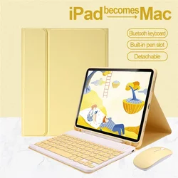 Keyboard Cover For iPad 10th Generation Keyboard Case For iPad Pro Air 4 5 iPad Air 2 5 6th Air 3 Pro iPad 9/8/7th Funda