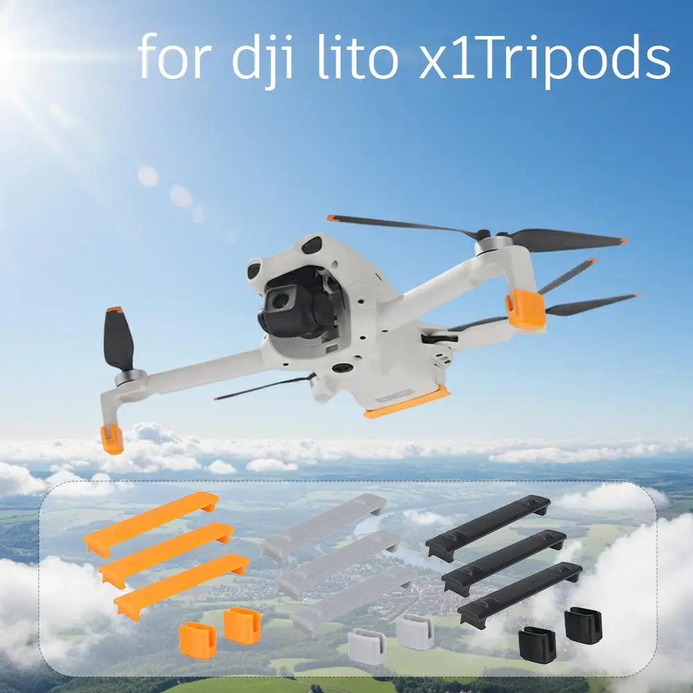 For DJI Lito X1/Lito 1 Protective Cover  Landing Gear Height-Increasing Bracket Support Leg Anti-wear Foot Cover For Lito1 Drone