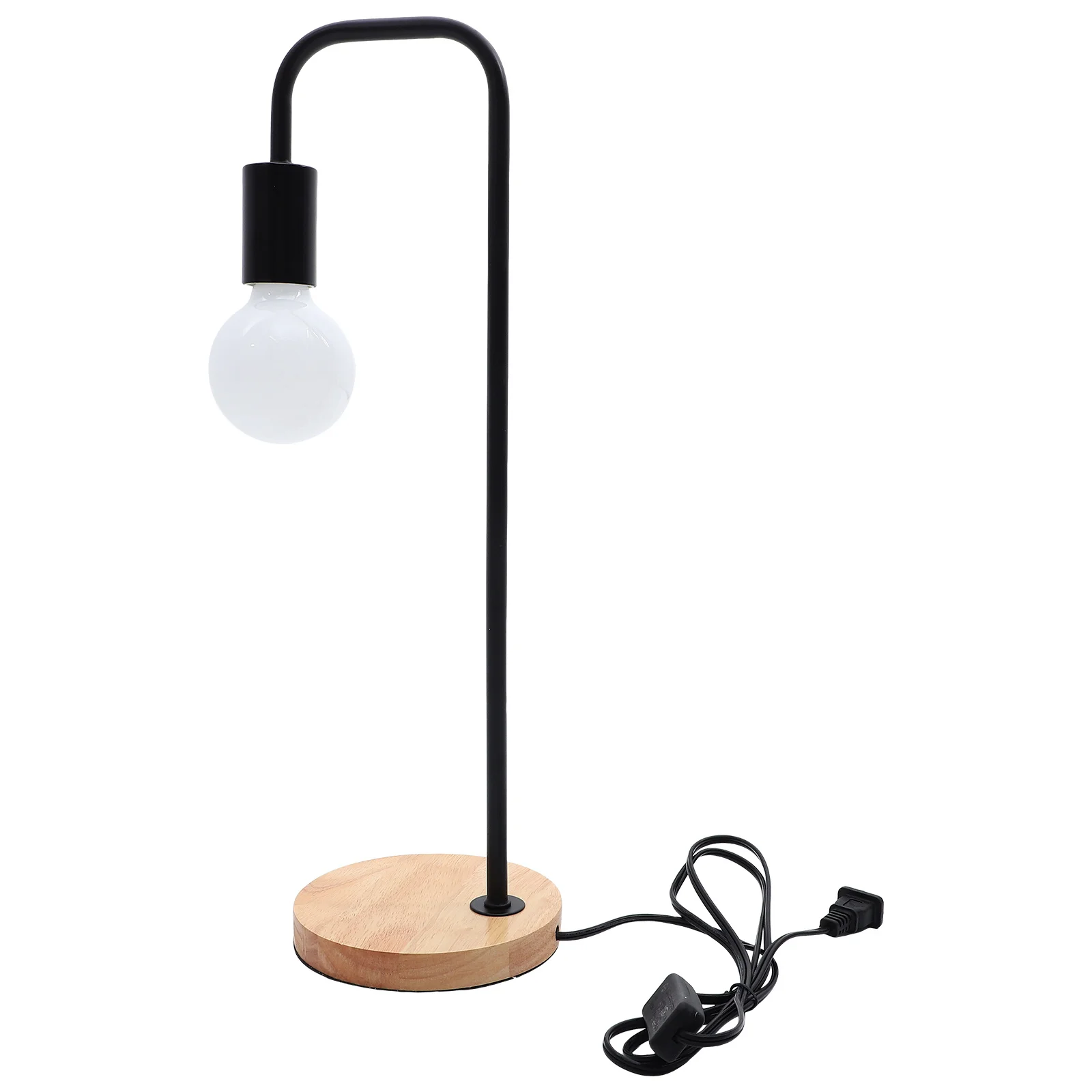 1 مجموعة مصباح قاعدة خشبية الصناعية الحد الأدنى منضدة مصابيح لغرفة المعيشة مصباح لغرفة النوم غرفة المعيشة الولايات المتحدة التوصيل #2