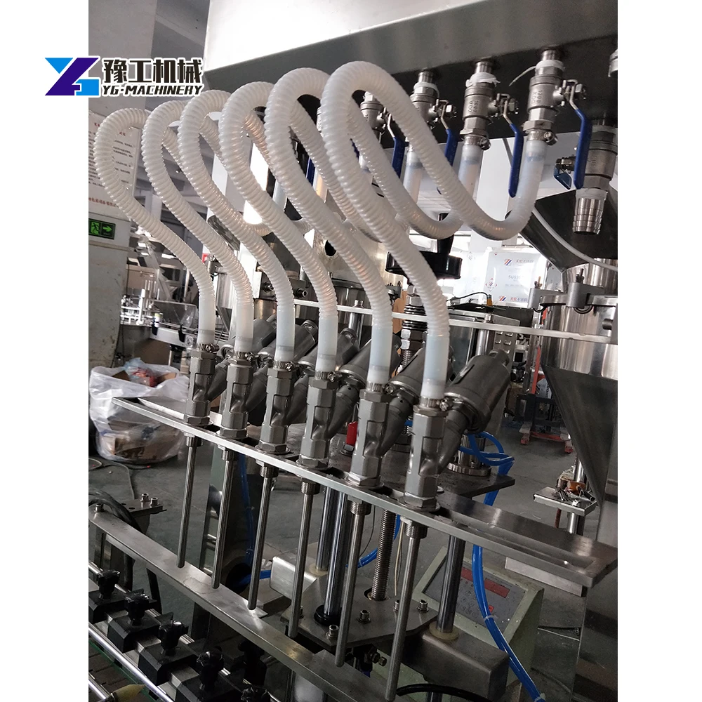 Jar Filling Machine Tomato Paste Jar Water Filling Machine Jelly Cup Filling and Sealing Machine