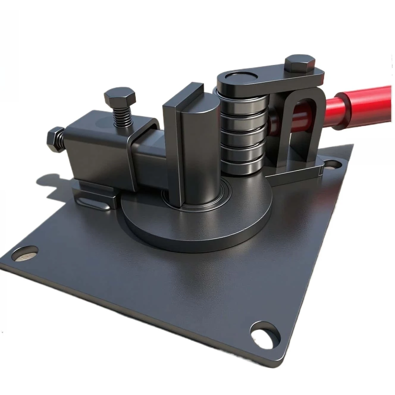 Manual Flat Bar Bender 90 Degree Right Angle Bending Tool for Galvanized Steel Copper Aluminum Strip