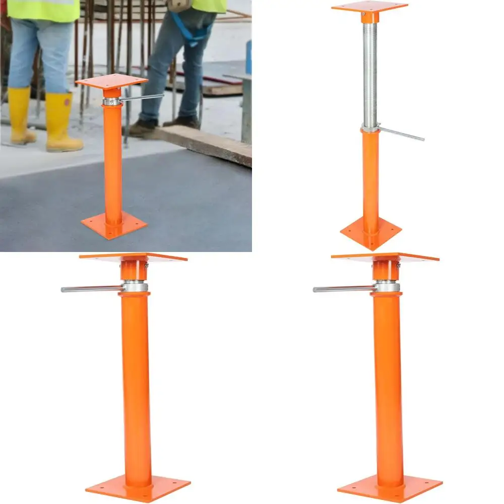 

Heavy-Duty 12000 lbs Adjustable Height Floor Jack, 37-61 for Construction and Home Use - Orange