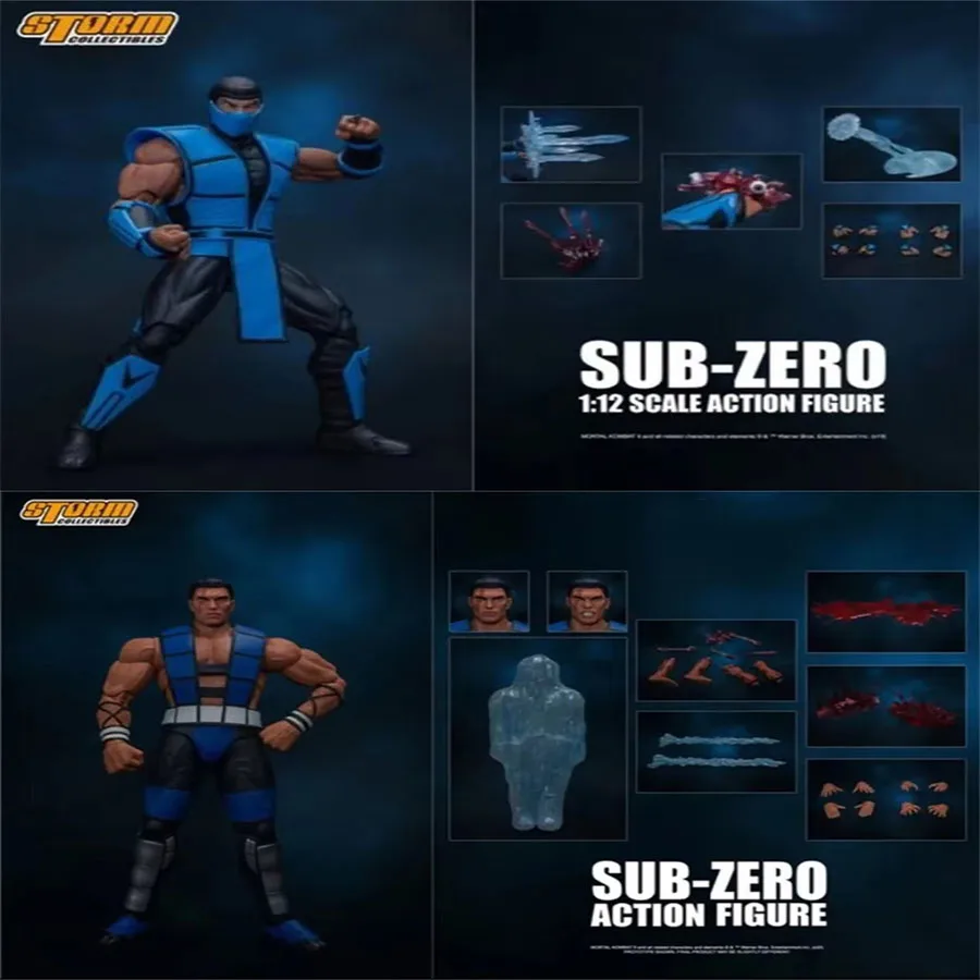

Storm Toys 1/12 Male Soldier Sub-Zero Regular Version No Mask Version 6" Action Figure In Stock Collection