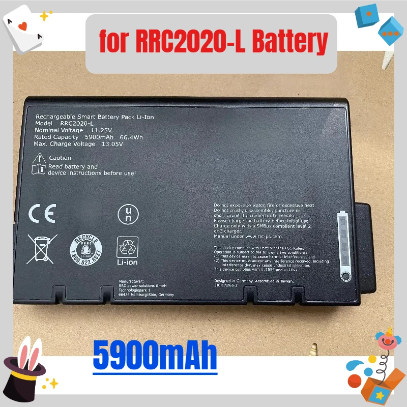 

The Brand-new for RRC2020-L Battery Has A Capacity of 5900MAH Battery