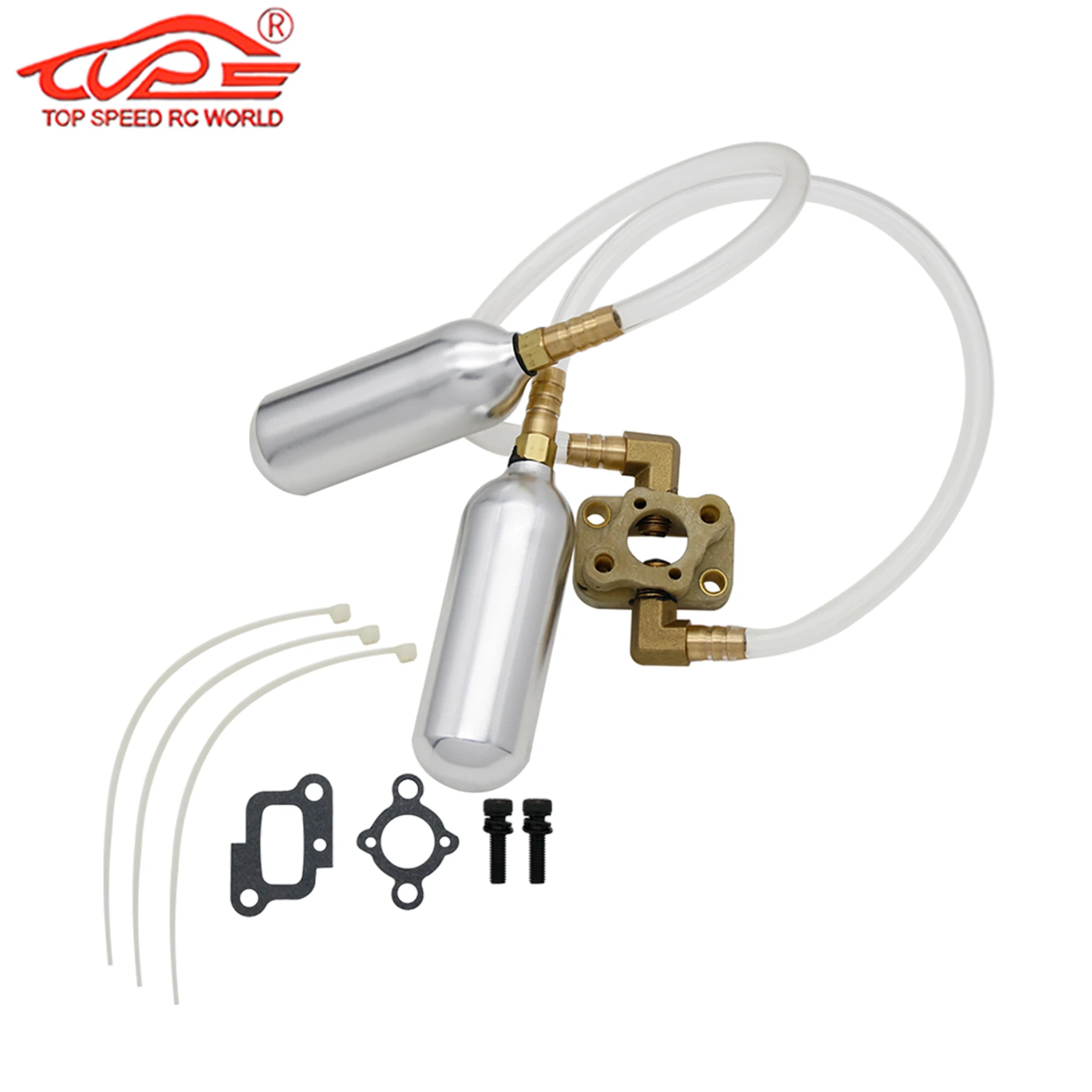 Engines Booster Pump or Manifold Kit Remote Control Auto Parts for Zenoah Rovan 23cc~45cc Engine for 1/5 RC HPI BAJA Losi 5ive-T