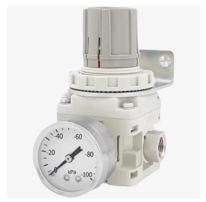 IRV20 Vacuum Regulator 6/8/10mm Inline/Elbow, Pressure Control Valve -100kPa to -1.3kPa